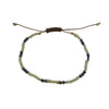 LILA - Peridot & 18k Gold Adjustable Bracelet