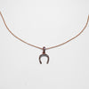 Horseshoe Charm And Necklace